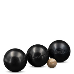 Jeu de 3 boules de pétanque  MATCH+ 73 690