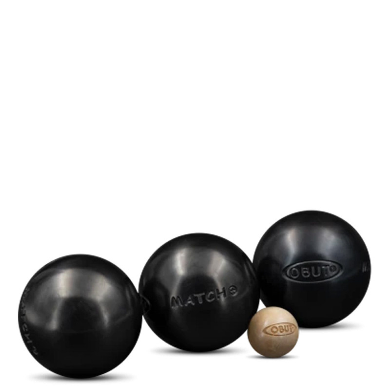 Jeu de 3 boules de pétanque  MATCH+ 73 700