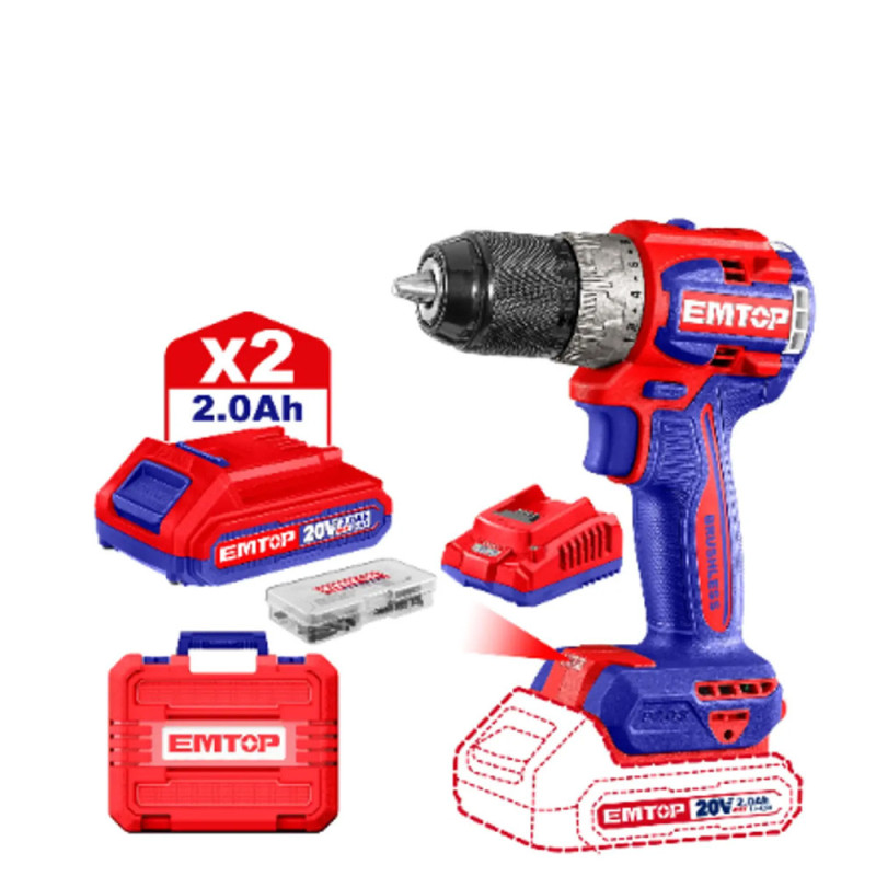 Perceuse sans fil ECDL20602