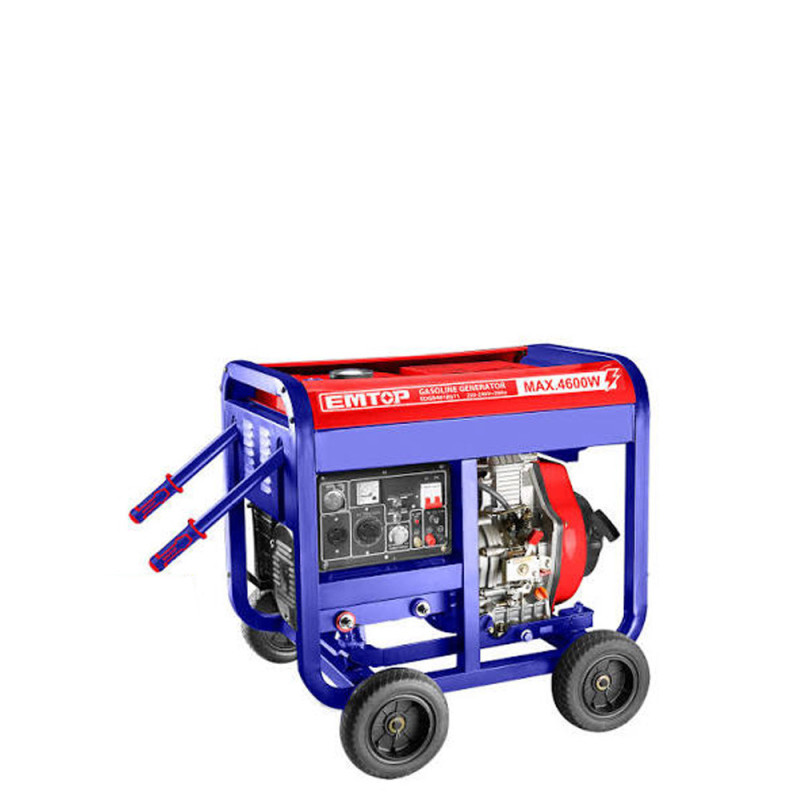 EMTOP Groupe électrogène 4,6KVA avec poste à souder