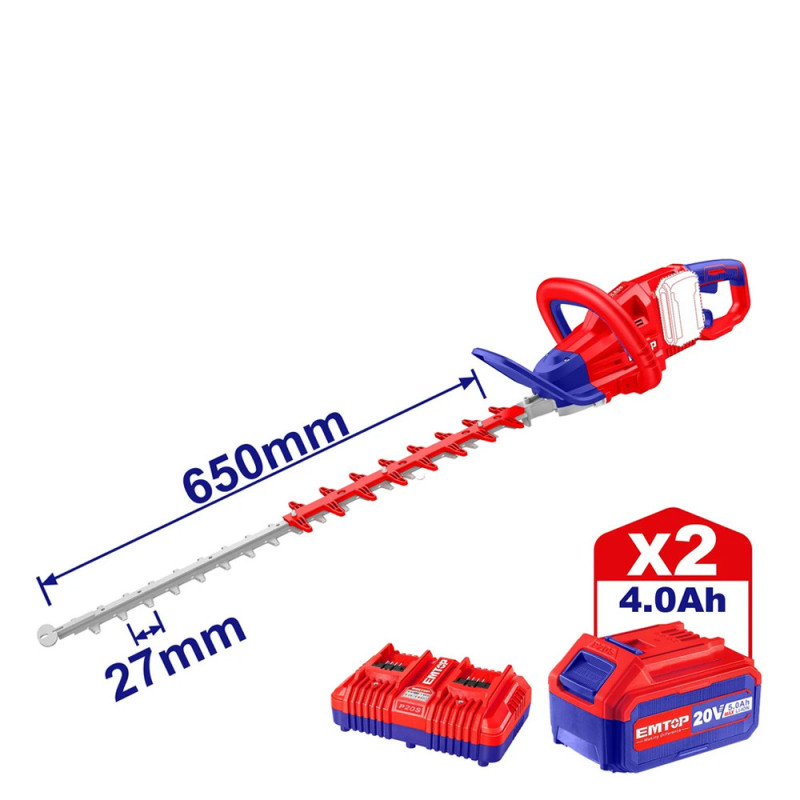 Taille-haie sans fil ELHT400282