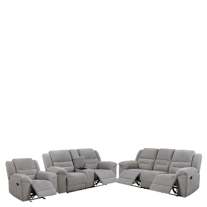 Salon "AXELLE" 3+2+1 Gris