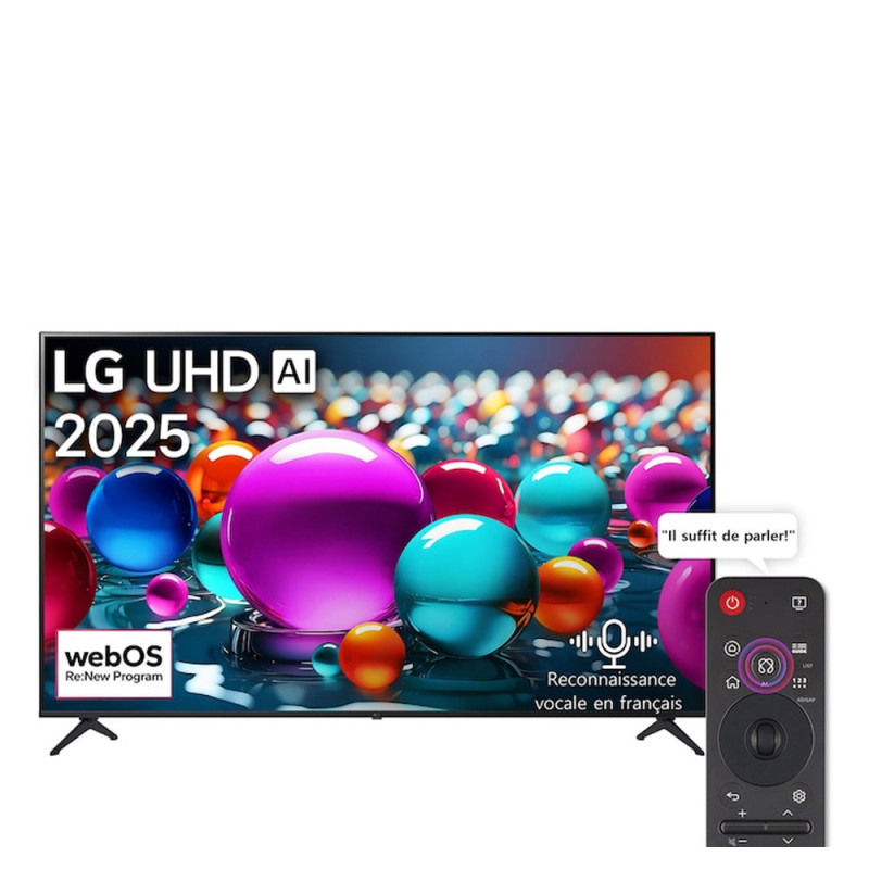 LG TV 85"4K UHD 4K AI SMART TV 86Ucités en objetA85006LA.AFAQ